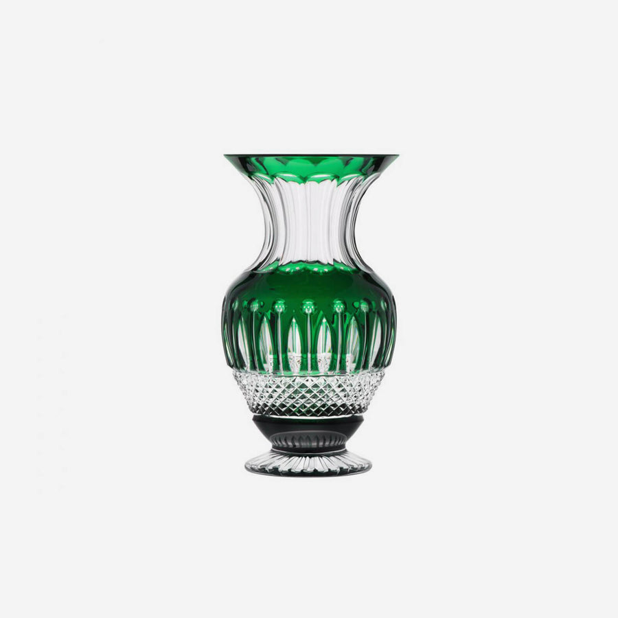 St Louis Tommy Vase - Forest Green
