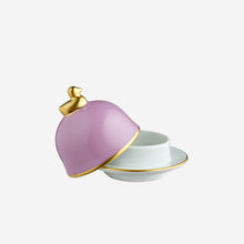 Load image into Gallery viewer, Sous Le Soleil Lilac Butter Dish