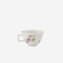Load image into Gallery viewer, Lilac Floral Bouquets Espresso Cup & Saucer - Dahlia