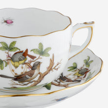 Load image into Gallery viewer, Rothschild Bird Teacup & Saucer - Set of 6