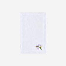 Load image into Gallery viewer, Lilac Flower & Butterfly Cocktail Napkin - Set of 4
