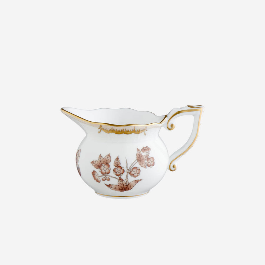 Herend Fortuna Creamer Antique Brown
