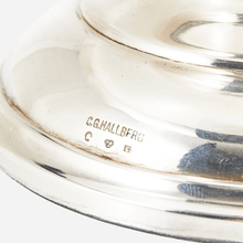 Load image into Gallery viewer, A C.G. Hallberg Footed Silver Bowl