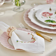 Load image into Gallery viewer, Rose Trellis Dinner Napkin