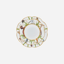 Load image into Gallery viewer, Oiseaux et Bamboo Dinner Plate