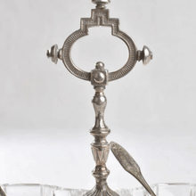 Load image into Gallery viewer, An Antique Silver Salt & Pepper Cellar