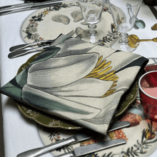 Load image into Gallery viewer, Lotus Linen Napkin