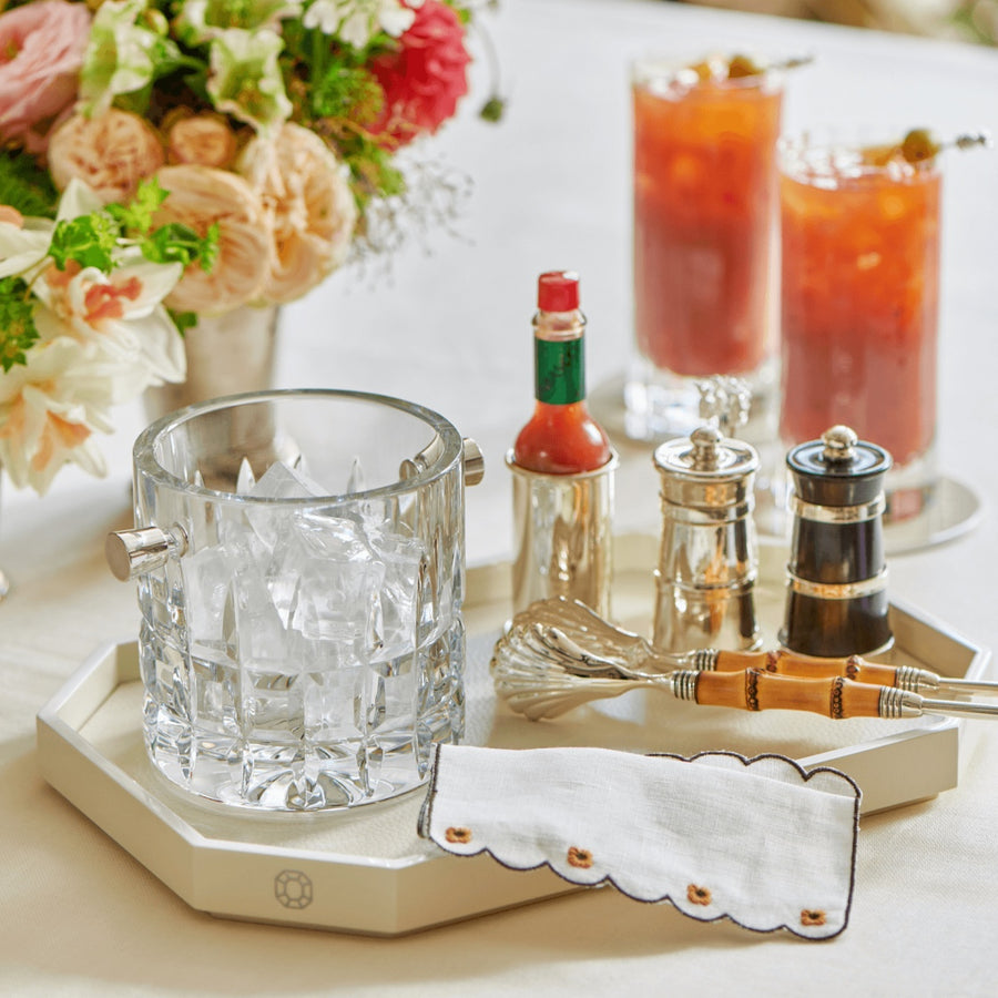 Bonadea Silver Tabasco Bottle Holder