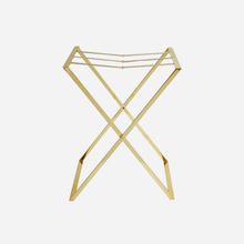 Load image into Gallery viewer, Brass Butler Tray Stand