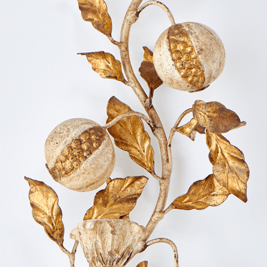 Bonadea A Pair of Pomegranate Sconces