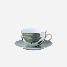 Load image into Gallery viewer, Jardins d’Udaipur Teacup & Saucer - Set of 4