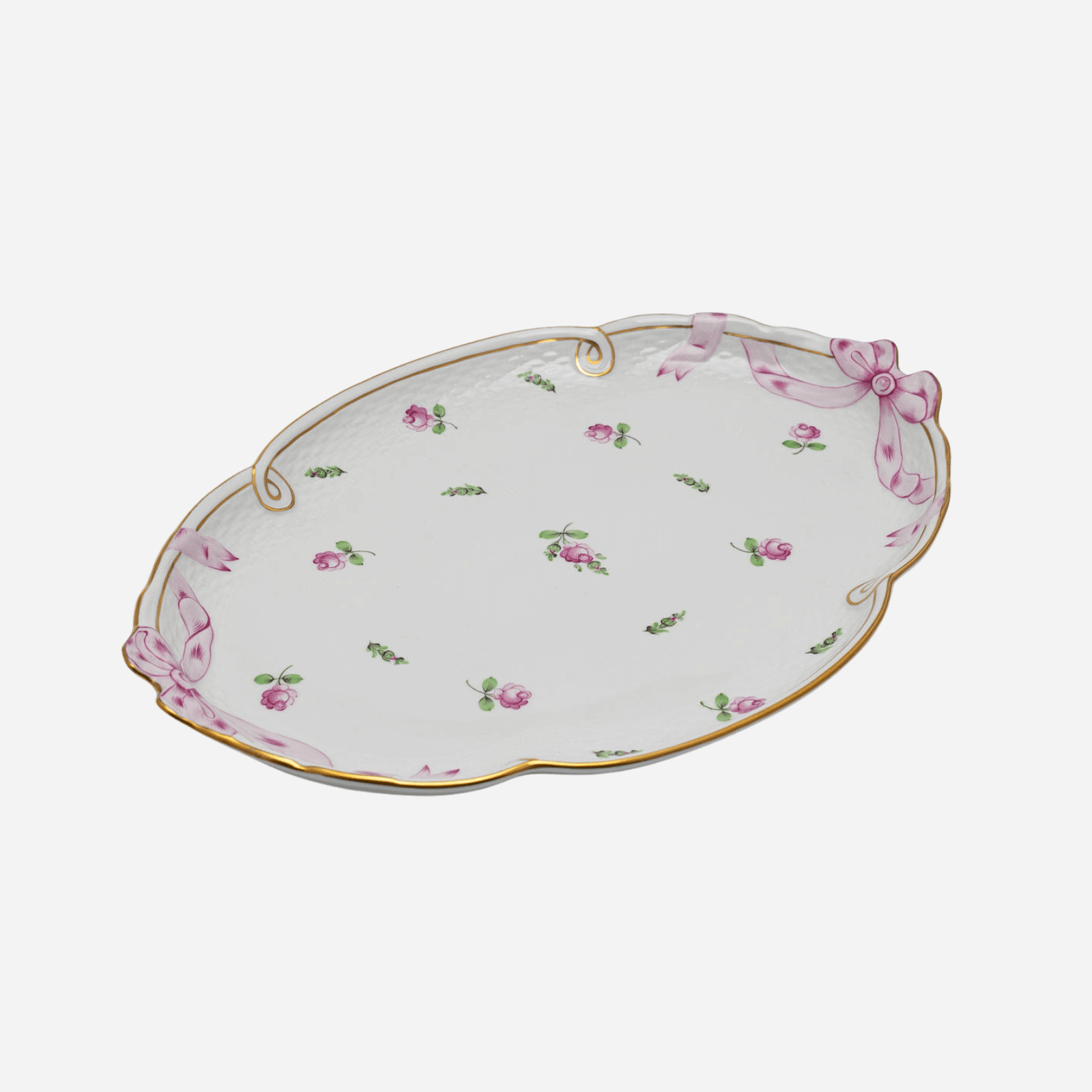 Bonadea | Antiques & Vintage | Antique Herend Vienna Rose & Bow