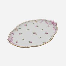Load image into Gallery viewer, Antique Herend Vienna Rose & Bow Serving Platter