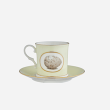 Load image into Gallery viewer, Egg & Feather Mug with Saucer