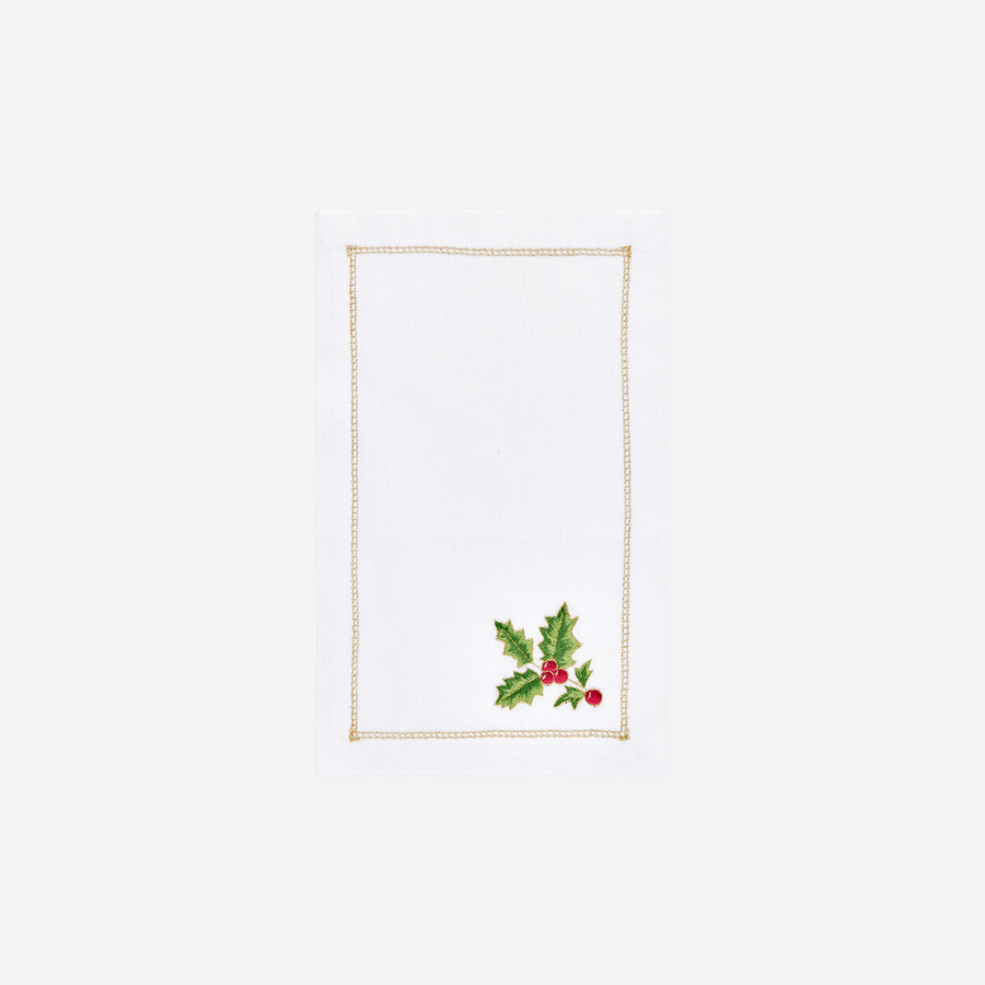 Bonadea Holly Cocktail Napkin