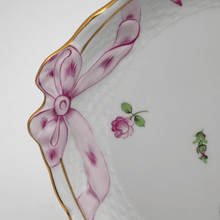 Load image into Gallery viewer, Antique Herend Vienna Rose & Bow Serving Platter