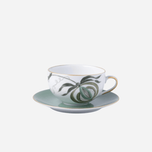 Load image into Gallery viewer, Jardins d’Udaipur Teacup & Saucer - Set of 4