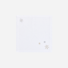 Load image into Gallery viewer, Snowflake Cocktail Napkin