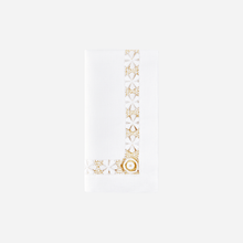 Load image into Gallery viewer, Margarita Hemstitch Gold Dinner Napkin