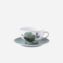 Load image into Gallery viewer, Jardins d’Udaipur Teacup & Saucer - Set of 4