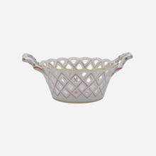 Load image into Gallery viewer, Antique Herend Apponyi Pink Bread Basket