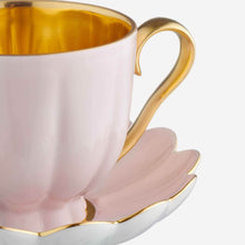 Load image into Gallery viewer, Melon Teacup & Saucer Blush