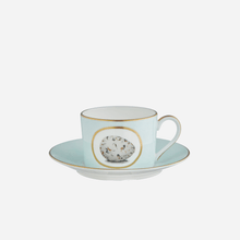 Load image into Gallery viewer, Egg & Feather Teacup & Saucer