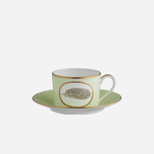 Load image into Gallery viewer, Egg & Feather Teacup & Saucer