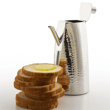 Load image into Gallery viewer, Eyes Silver Plated Oil & Vinegar Bottle Set