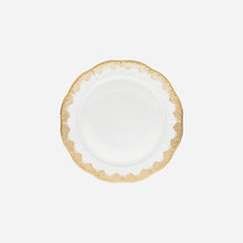 Load image into Gallery viewer, Fish Scale Gold Charger Plate