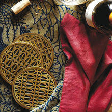 Load image into Gallery viewer, Fortuny Venise Set of 4 Coasters