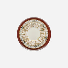 Load image into Gallery viewer, P&J Ecaille Creme Dinner Plate