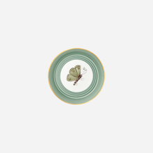 Load image into Gallery viewer, Jardins d’Udaipur Butterfly Bread Plate - Moss