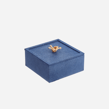 Load image into Gallery viewer, Thalia Square Box Navy Blue