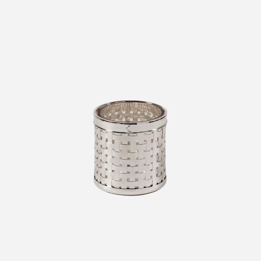 Alberto Pinto Tissé Round Small Basket