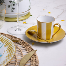 Load image into Gallery viewer, Transat Espresso Cup & Saucer Yellow