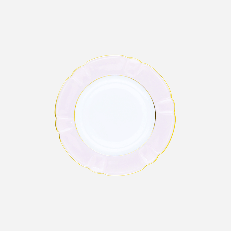 Robert Haviland & C. Parlon Yvonne Charger Plate Soft Pink