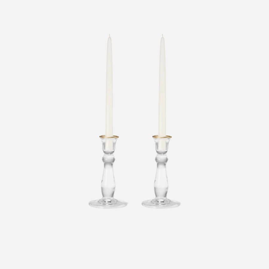 Aerin Sancia Taper Candle Holder Tall - Set of 2