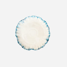 Load image into Gallery viewer, hand painted blue rim plate