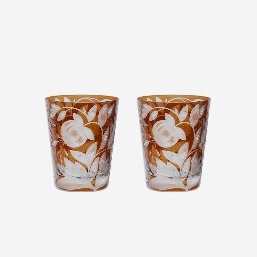 Artel Verdure Medium Tumbler Walnut - Set of 2