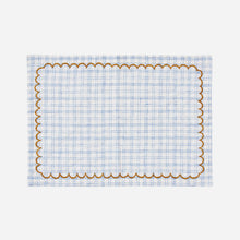 Load image into Gallery viewer, Projektityyny Vanukas Check Napkin Cornflower