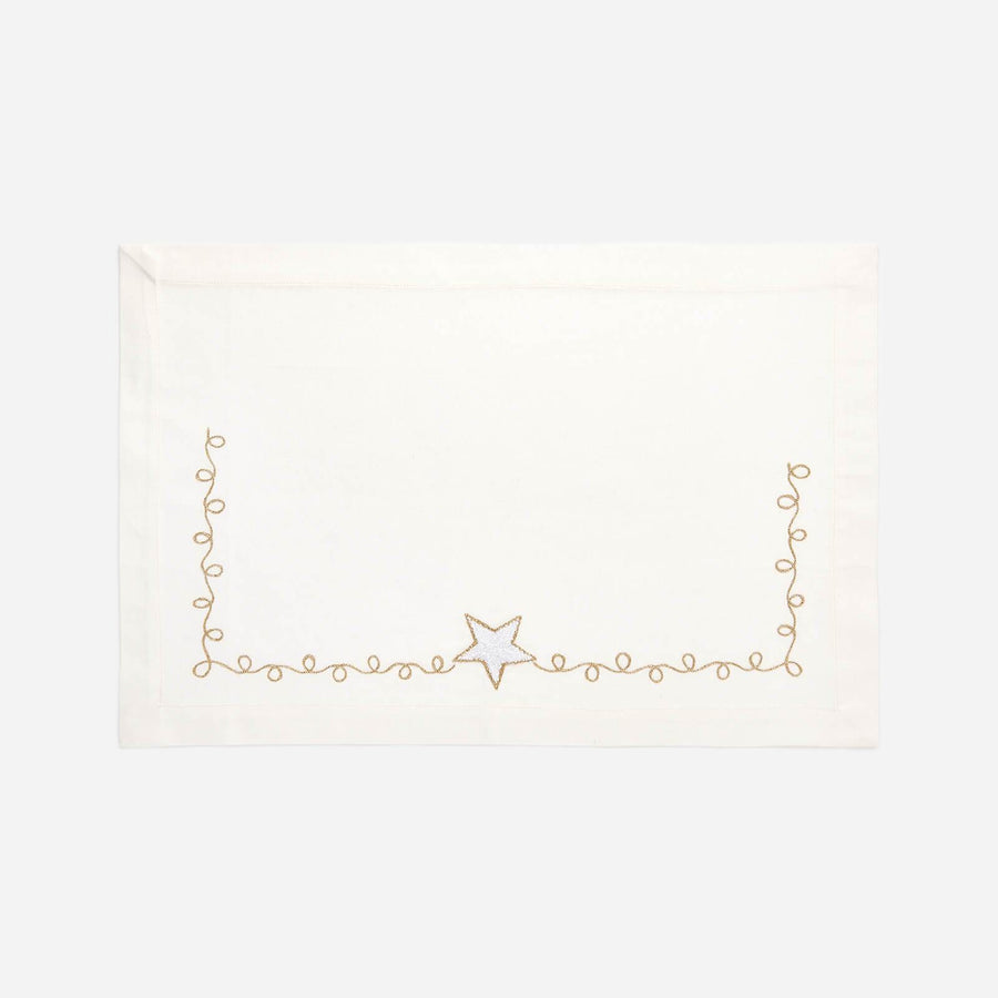 Bonadea L’Étoile Placemat and Napkin Set