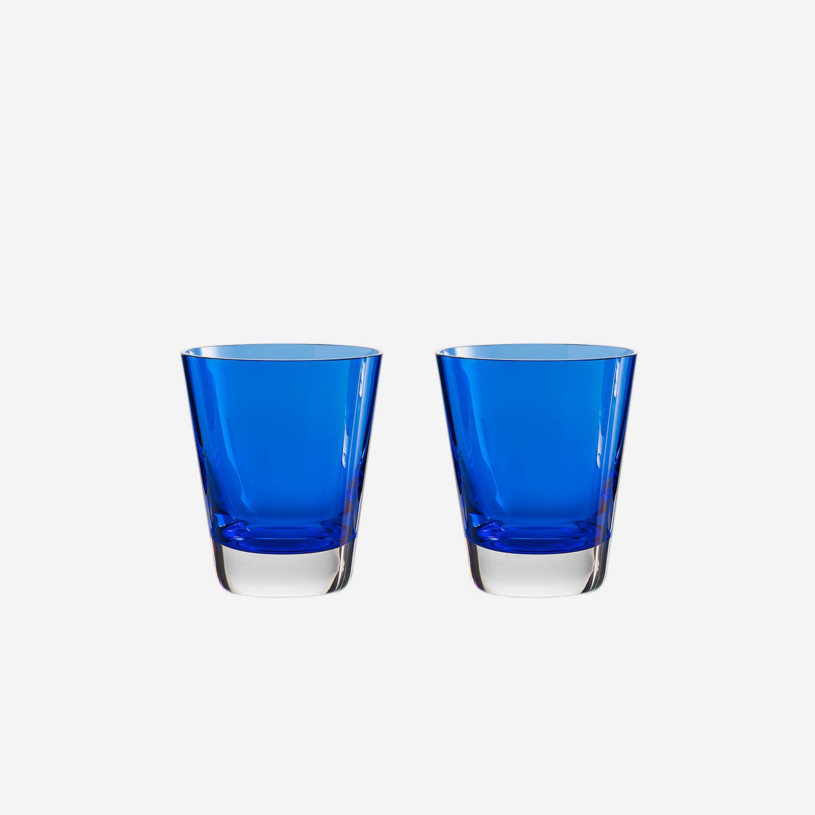 BONADEA | Baccarat | Mosaïque Blue Tumbler - Set of 2 | Bonadea