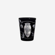 Load image into Gallery viewer, Night Owl Tumbler Artel hand engraved glass bonadea