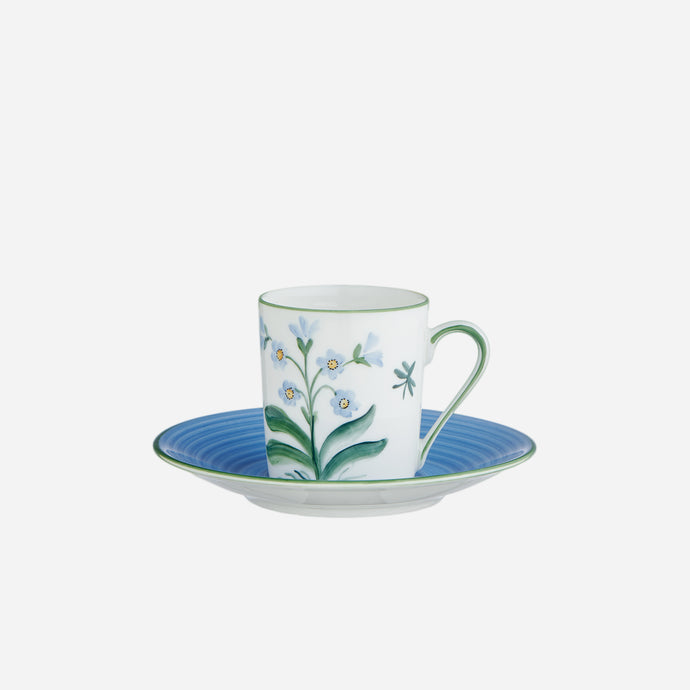 botanique primrose espresso cup and saucer