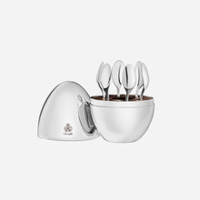 Load image into Gallery viewer, MOOD 6-Piece Silver Plated Espresso Spoons Set
