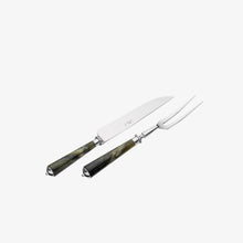 Load image into Gallery viewer, Alain Saint-Joanis Julia Green Marble 2-Piece Carving Set -BONADEA
