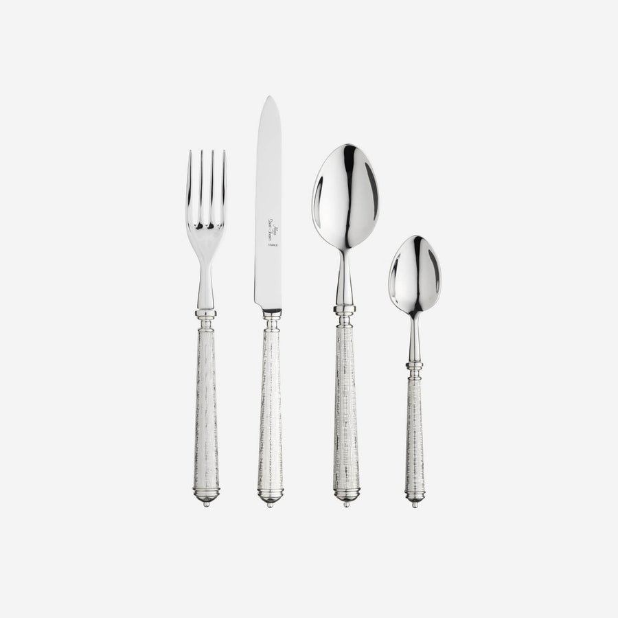 Alain Saint-Joanis Lin 4-Piece Silver Plated Cutlery Set