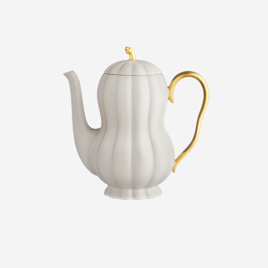 Augarten Wien 1718 Melon Coffee Pot Matt Grey
