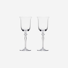 Load image into Gallery viewer, Bloom - Set of Two Crystal White Wine Glasses
